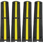 VEVOR 4x 1-Kanal Schlauchbr&uuml;cke Kabelbr&uuml;cke &Uuml;berfahrschutz Kabel 100x...