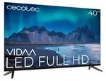 Cecotec 00991, 101,6 cm (40"), 1920 x 1080 Pixel, LED, Smart-TV, WLAN, Schwarz -