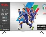 TCL P89K 85P89K, 2,16 m (85"), 3840 x 2160 Pixel, QLED, Smart-TV, WLAN, Metallisch -