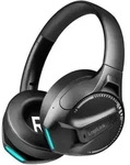 Kabelloses Gaming-Headset, Bluetooth 6.0, Schwarz, 50 Stunden Akkulaufzeit - Schwarz