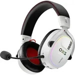 OXS Storm G2 Gaming-Headset, 7.1 Virtual Surround, RGB, BT, 2.4 GHz, AUX - Wei&szlig;