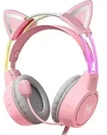 Onikuma ONIKUMA X15Pro Gaming Headphones Pink/Cat Ears - Rosa