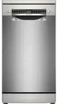 Bosch Serie 4 SPS4EMI61E, Freistehend, Single (45 cm breit), Edelstahl, Silber,