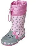 Playshoes Kinder Gummistiefel Katze 188704 Gr.23-33 EUR 29 - Rosa - 29