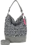 Fritzi aus Preu&szlig;en Schultertasche Olga Limited Leo Bubble Shoulder Bag Soft Anthra