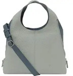 Voi Boston Kirsten Schultertasche Leder 32 cm - Dunkelblau