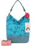 Fritzi aus Preu&szlig;en Schultertasche Umh&auml;ngetasche Izzy07 Fritzi x Frida Kahlo...