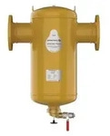 EDER SPIROTECH Schlammabscheider, BE050FM, SpiroTrap Magnet, DN50, Flansch PN16,