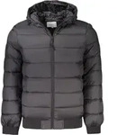Herrenjacke Schwarz mit Kapuze und Rei&szlig;verschluss - Stilvoll und Praktisch - Schwarz