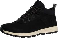 Timberland Sprint Basic Mid Lace Leder-Sneaker, Schwarz 41 EU