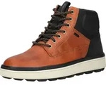 Geox Stiefelette Stiefelette Leder/Textil - Braun - 42