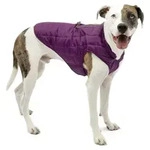 Kurgo Loft Hundejacke, Mit Hundegeschirr kombinierbar, Wasserdicht und reflektie