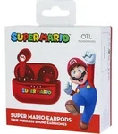 Wei&szlig;e SUPER MARIO WIRELESS Bluetooth-Kopfh&ouml;rer mit Mikrofon und Lautst&auml;rkeregler -