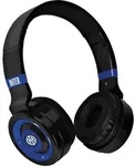 Techmade Ohrh&ouml;rer TM-046-INT Wireless/Over-Ear Kabel Musik/Anrufe Schwarz/Blau...