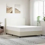 vidaXL Matratze Taschenfederkern Mittelfest 160x200 cm - Wei&szlig;