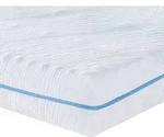 vidaXL Matratze Mittelfest 140 x 190 cm Wei&szlig; - Wei&szlig;