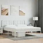 vidaXL Schaumstoffmatratze Wei&szlig; 180x210 cm H&auml;rtegrad H2 H3 - Wei&szlig;