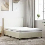 vidaXL Matratze Schaumstoff Mittelweich 100x200 cm - Wei&szlig;