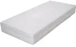 vidaXL Matratze 100 x 200 cm 7 Zonen Taschenfedern 20 cm H2 - Wei&szlig;