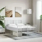 vidaXL Schaumstoffmatratze Wei&szlig; 120x210 cm H&auml;rtegrad H2 H3 - Wei&szlig;