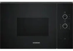 Siemens iQ300 BF520LMA1 Mikrowellenherd Schwarz Einbau nur 20 L 800 W - Schwarz