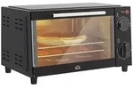 HOMCOM Minibackofen 9L Mini Ofen mit Backblech, Grillrost, 100 &deg;C-230 &deg;C -...