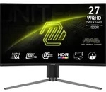 MSI MAG 27CQ6PF, 68,6 cm (27"), 2560 x 1440 Pixel, Wide Quad HD, LCD, 0,5 ms, Schwarz