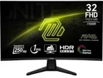MSI MAG 32C6X, 80 cm (31.5"), 1920 x 1080 Pixel, Full HD, 1 ms, Schwarz