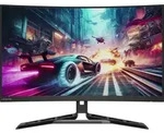 Lenovo Legion R32qc-30, 80 cm (31.5"), 2560 x 1440 Pixel, Quad HD, LED, Schwarz