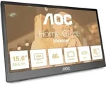 AOC 16T3EA - LED-Monitor - 40.6 cm (16") (15.6" sichtbar) - tragbar - 1920 x 1080