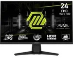 MSI MAG 244F, 59,9 cm (23.6"), 1920 x 1080 Pixel, Full HD, LCD, 0,5 ms, Schwarz