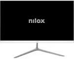 Nilox NXM24FHD1201W, 60,5 cm (23.8"), 1920 x 1080 Pixel, Full HD, LED, 4 ms, Wei&szlig;