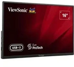 Viewsonic VA1650, 40,6 cm (16"), 1920 x 1080 Pixel, Full HD, LED, 7 ms, Schwarz
