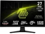 MSI MAG 274CXF, 68,6 cm (27"), 1920 x 1080 Pixel, Full HD, 0,5 ms, Schwarz