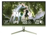 Arozzi Nova 27" Gaming Monitor - QHD IPS - 180Hz - Waldgr&uuml;n