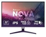 Arozzi Nova 32" Gaming Monitor - QHD IPS - 180Hz - Violett