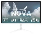 Arozzi Nova 24" Gaming Monitor - Full HD IPS - 200Hz - Wei&szlig;