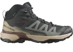 SALOMON SHOES X ULTRA 360 MID GTX Phantm/Dsrtan 000 000 48 - Schwarz/Beige/Dunkelrot