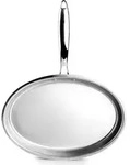 Ibili-Triply Natural Bratpfanne, Edelstahl/Aluminium, 34x23x4,7 cm, silber -