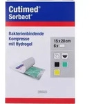 Cutimed Sorbact Gel Kompressen 15x20 cm 6 St
