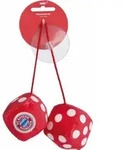 NICI Pl&uuml;sch FC BAYERN M&Uuml;NCHEN W&uuml;rfel 4x4cm, GR&Uuml;N