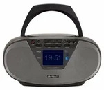 Aiwa BBTU-500DAB/BK - Tragbares CD-Radio Dab+ mit Farbbildschirm 2,4". Bluetooth 5.0,