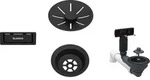 Ablg Set 1x3,5'' oAfb InFino Schwarz matt Stopfenventil Art.: 207422 - Schwarz