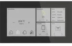 MDT KNX Glas Touch Smart 6 Zoll, KNX Secure, Schwarz, 1 Stk.