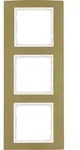 Berker 10133046, Gold, Wei&szlig;, Aluminium, Schraubenlos, Berker, Matte, B.3
