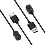 F&uuml;r Samsung Galaxy Fit 3 Smart Watch Charging Ladekabel USB - A 55cm Schwarz -