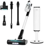 Levoit Akku Staubsauger AERO mit Absaugstation, 550W/180AW/bis 150 m2 - Wei&szlig;