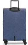Redolz Essentials 12 MEDIUM 4-Rollen Trolley 67 cm mit Dehnfalte - Blau
