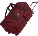 MONZANA&reg; Reisetasche mit Rollen 85L 70x36x34cm Bordeaux - Rot