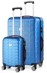 MONZANA&reg; 2er Set Koffer Boardcase M, XL Gelgriffe TSA Schloss Reisekoffer...